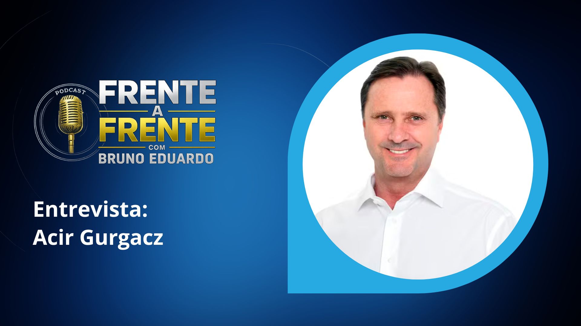 Frente a Frente: Acir Gurgacz participa de edição extra com Bruno Eduardo