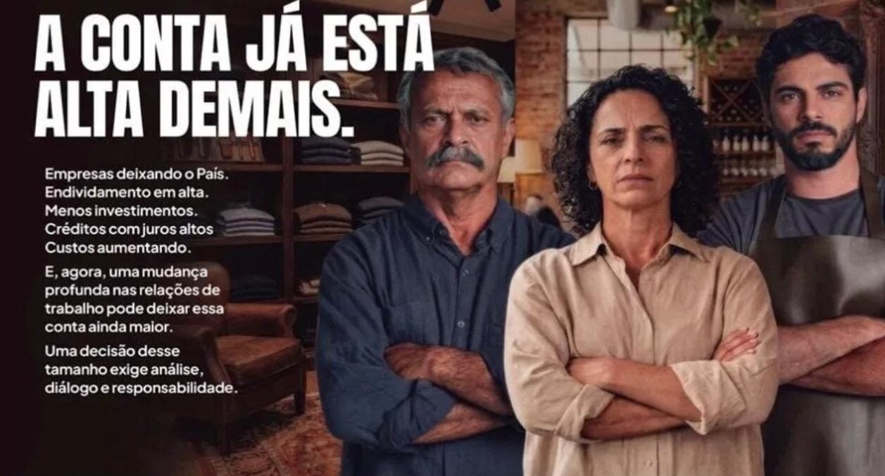CNC pede que PEC da escala 6×1 fique para depois das eleições