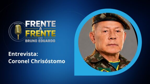 Frente a Frente: Coronel Chrisóstomo fala sobre candidatura a deputado federal