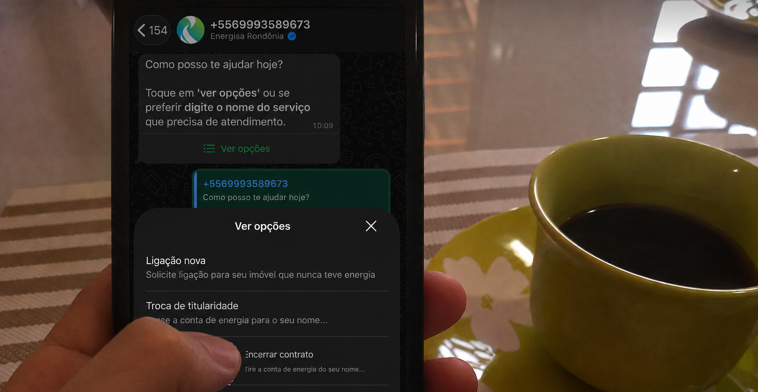 Conta de energia: como trocar a titularidade pelo WhatsApp