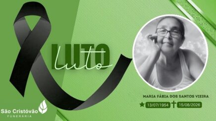 Nota de pesar: Maria Fábia dos Santos Vieira
