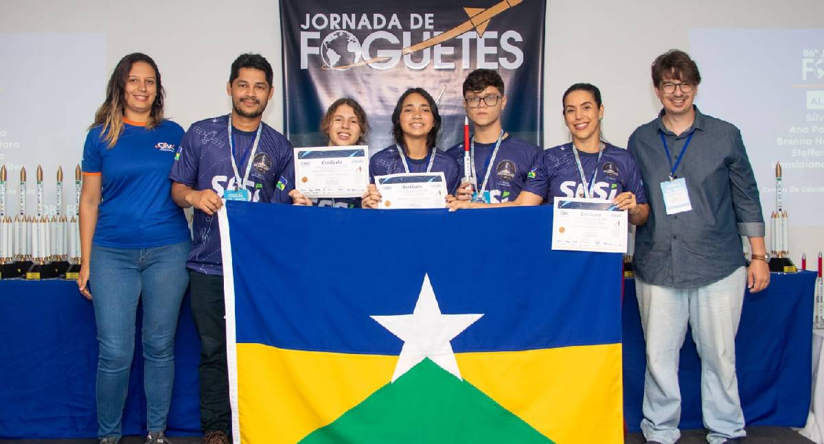 SESI de Porto Velho conquista vice-campeonato nacional na Jornada de Foguetes 2026