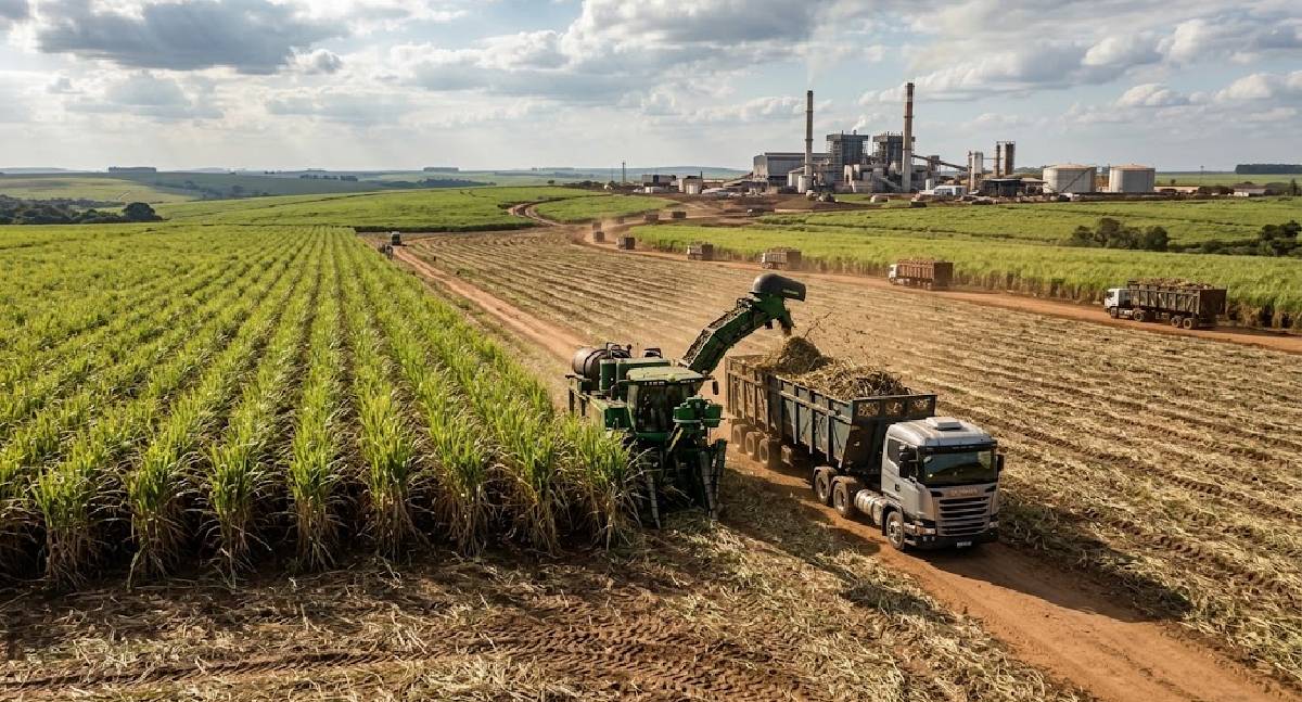 Conab divulga 2º levantamento da safra de cana-de-açúcar 2026/27