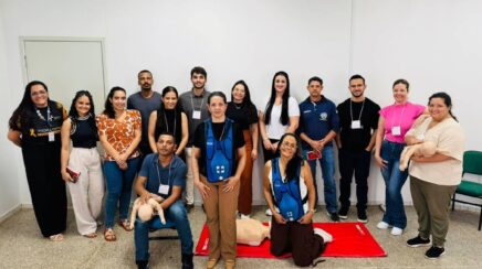 Servidores de hospital municipal participam de capacitação em urgência