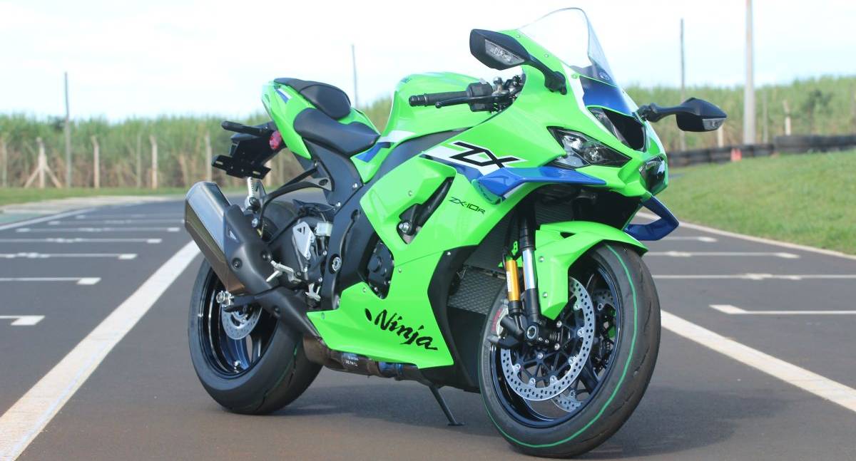 Kawasaki revê conjunto da Ninja ZX-10R para a linha 2027