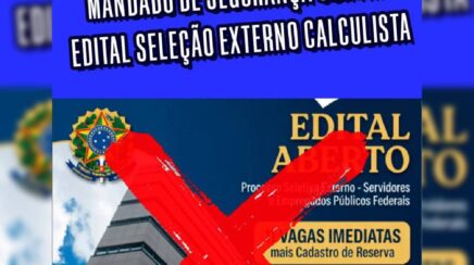 SINSJUSTRA pede suspensão de seleção externa no TRT-14