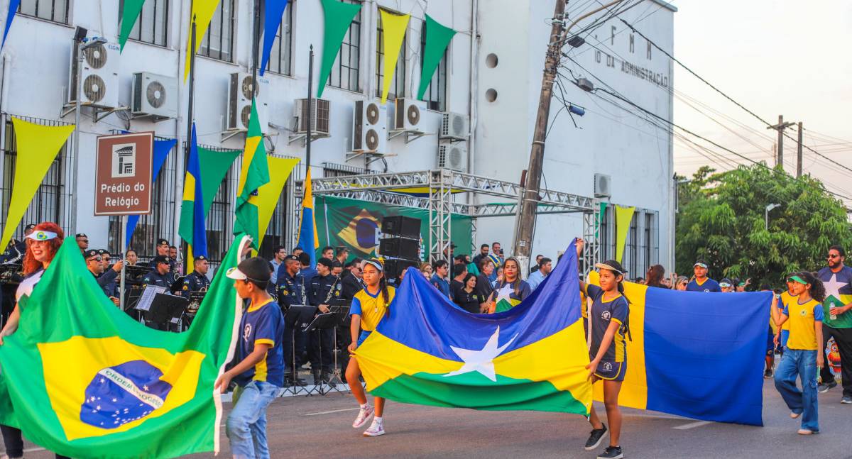 Porto Velho terá desfile cívico de escolas nesta terça-feira