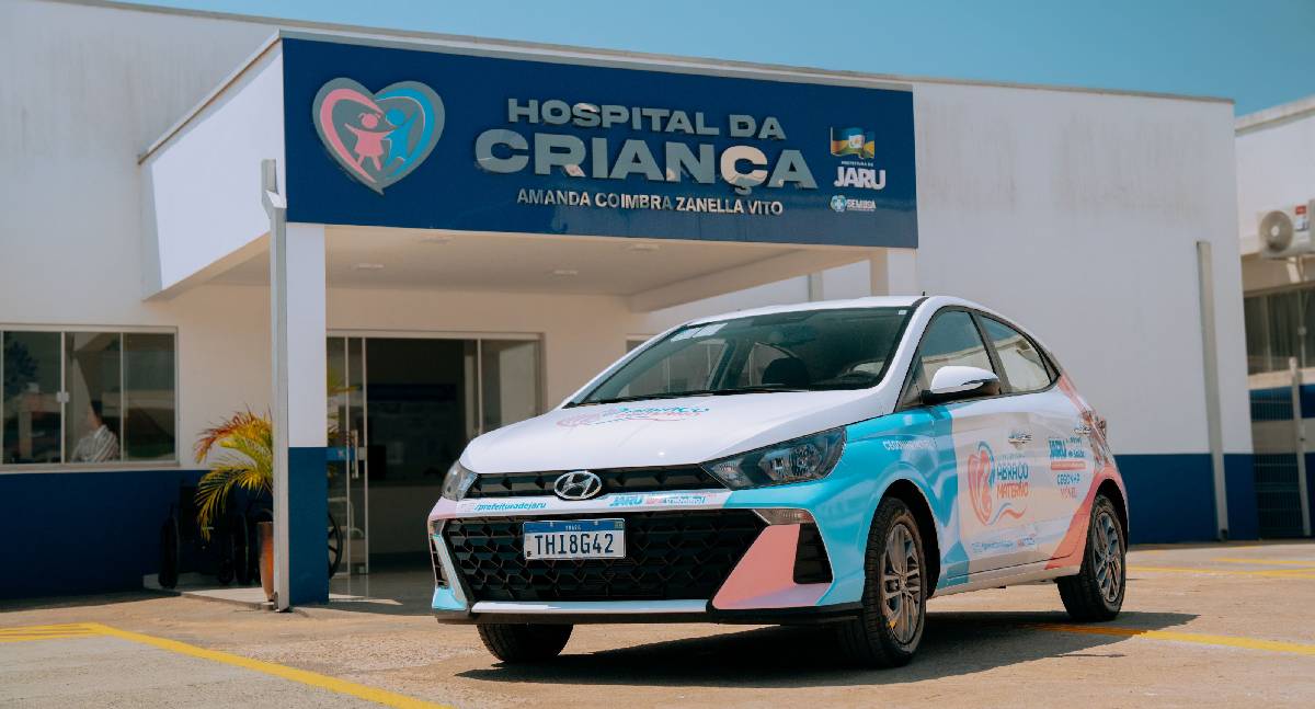 Jaru cria transporte para mães e bebês após alta hospitalar