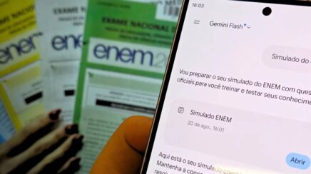 Gemini oferece simulado gratuito do Enem; veja como usar