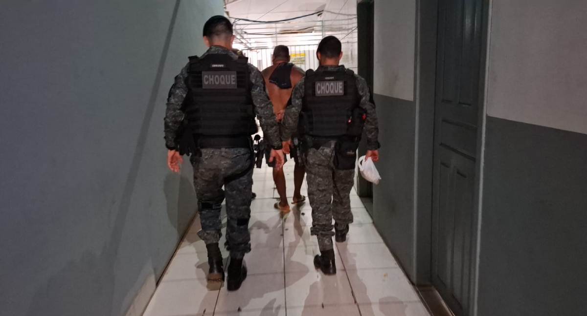 Polícia de Choque prende homem com drogas e apreende materiais do tráfico em Porto Velho