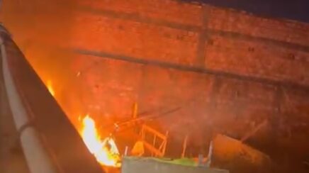 Policiais intervêm em princípio de incêndio em posto na Avenida Carlos Gomes