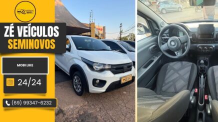 Fiat Mobi Like 2024 Econômico e Versátil na Zé Veículos