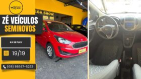 Ford Ka SE Plus 2019 Econômico e Completo na Zé Veículos