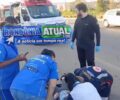 Acidente de trânsito deixa ciclista ferida após colisão com motoneta na BR-364