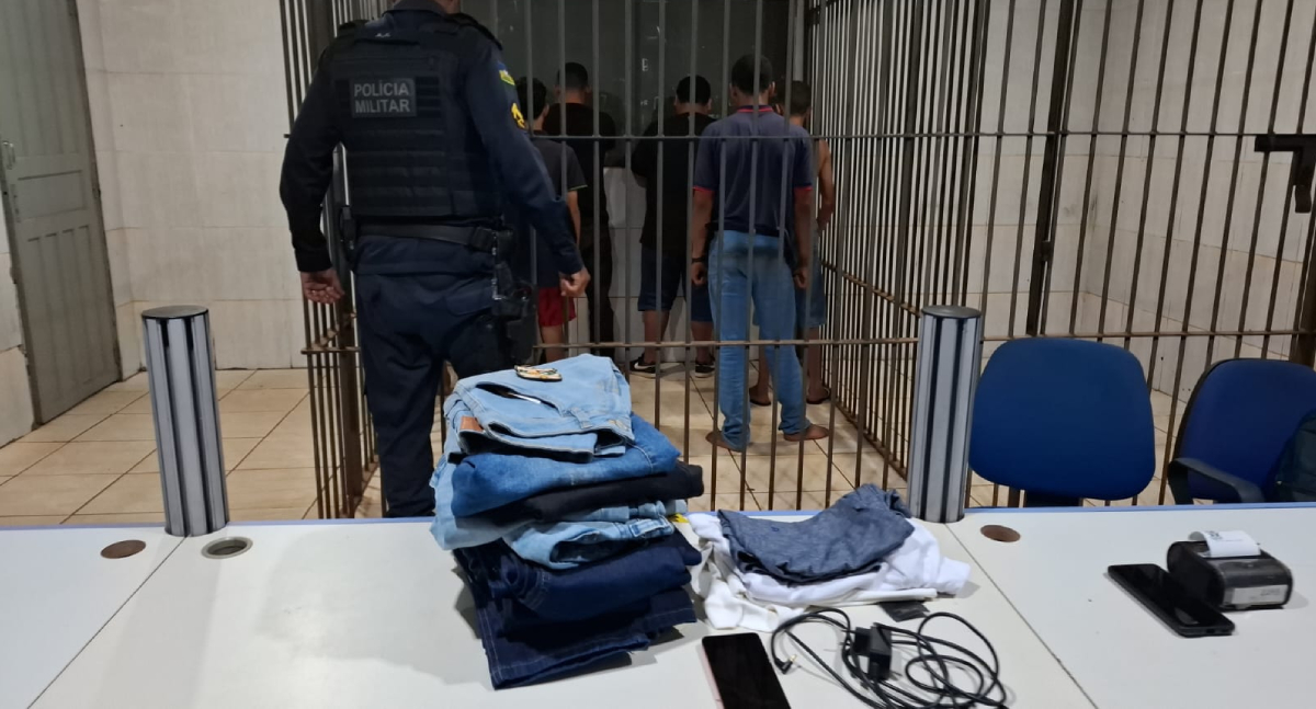 Adolescentes são apreendidos e homem é preso por receptação em Porto Velho
