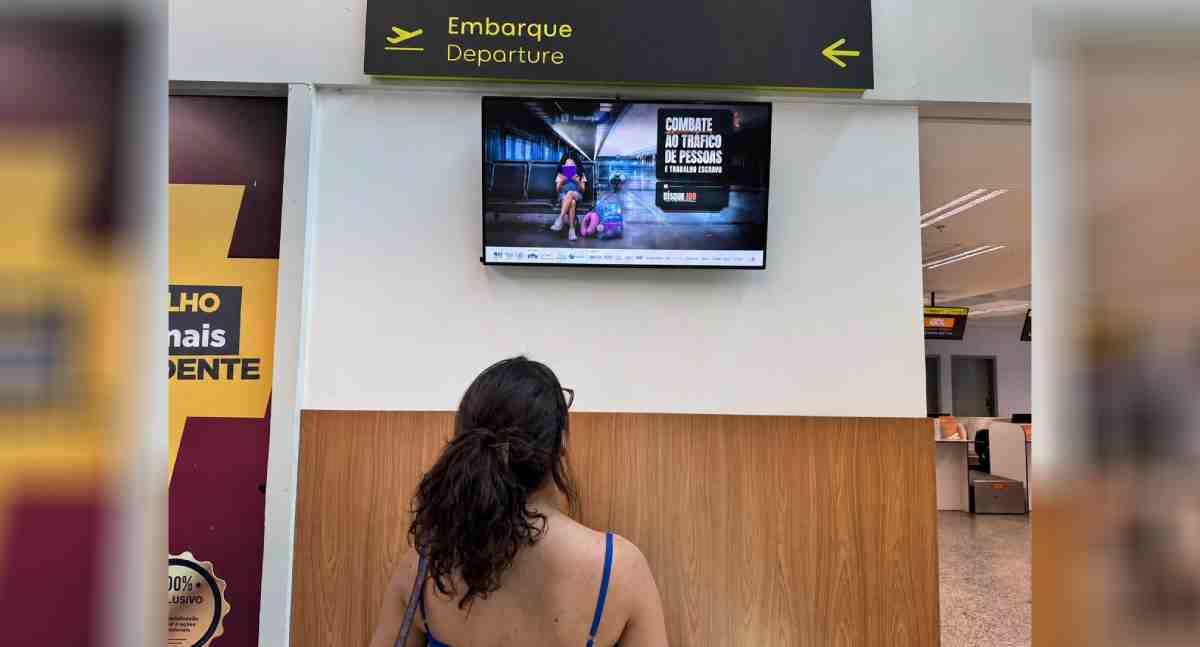 Aeroporto de Porto Velho reforça combate ao tráfico de pessoas