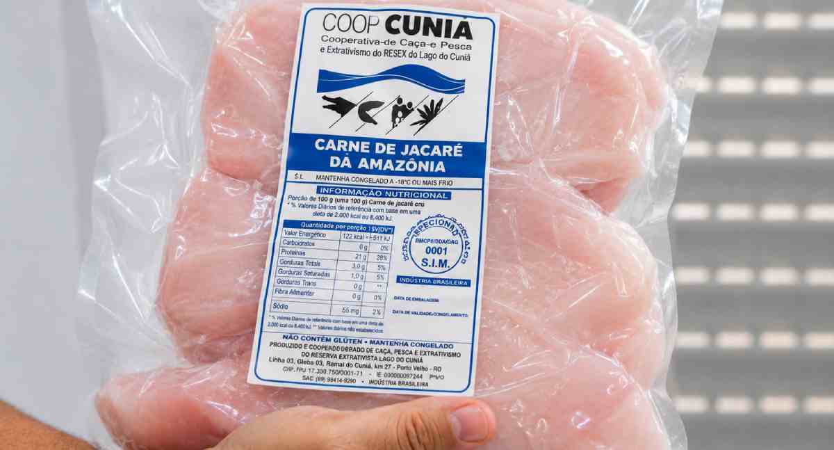 Agrotec 2026 destaca carne de jacaré do Cuniã em Porto Velho