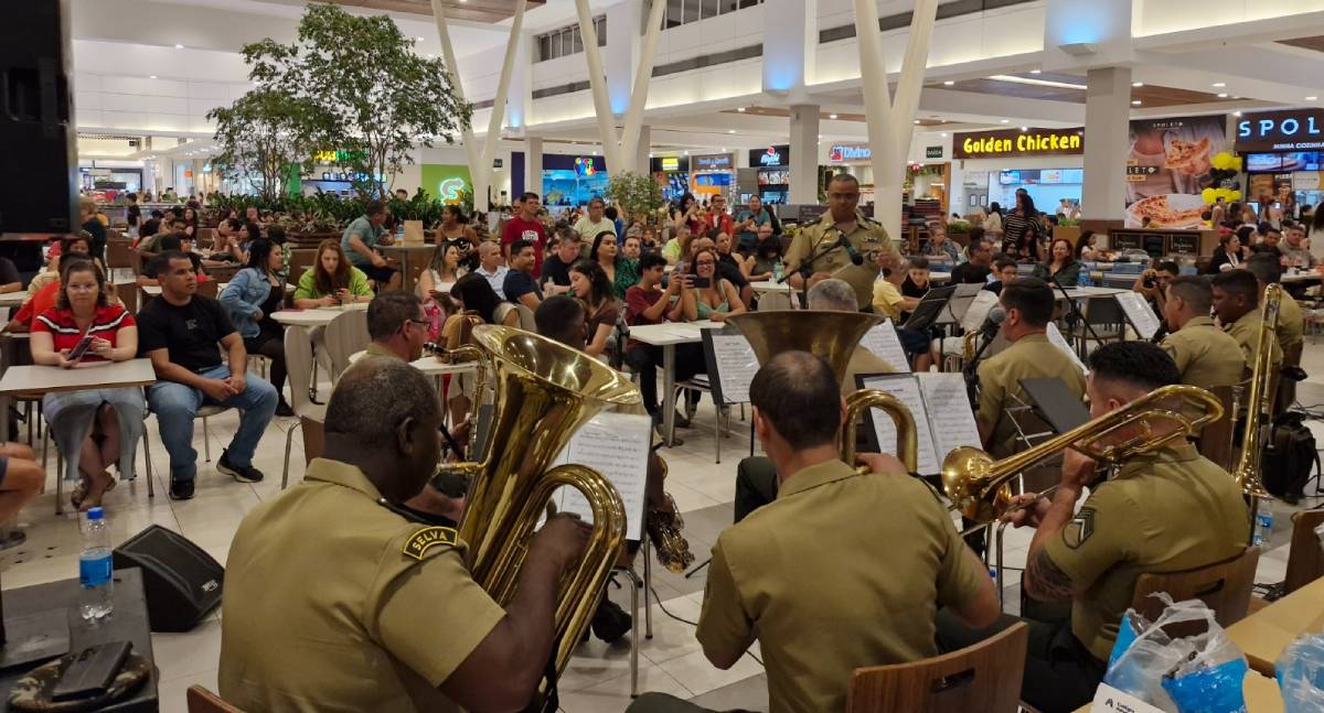 Apresentação musical celebra o Dia do Soldado e os 70 anos da 17ª Brigada de Infantaria de Selva em Porto Velho