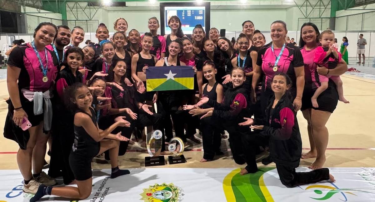 Atletas da AGIV brilham no Torneio Regional Norte e garantem vagas para o brasileiro de ginástica rítmica
