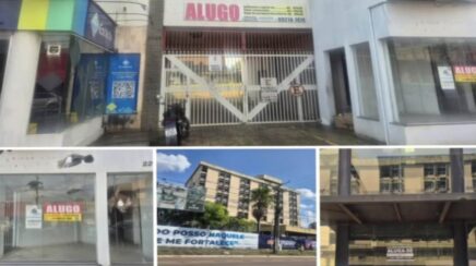 Avenida Carlos Gomes, um dos retratos da falência do comércio em Porto Velho: Centenas de lojas fechadas e clientes que desapareceram!