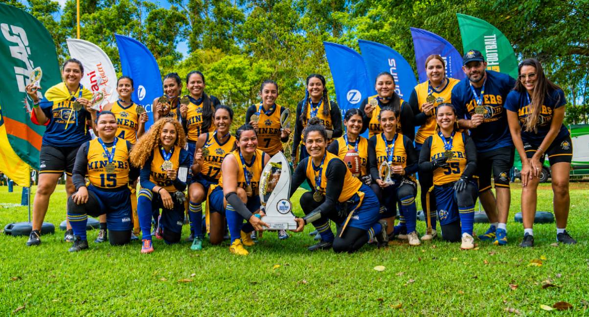 BH Wolves e Miners Sports vencem a 1ª edição da Série C de Flag Football