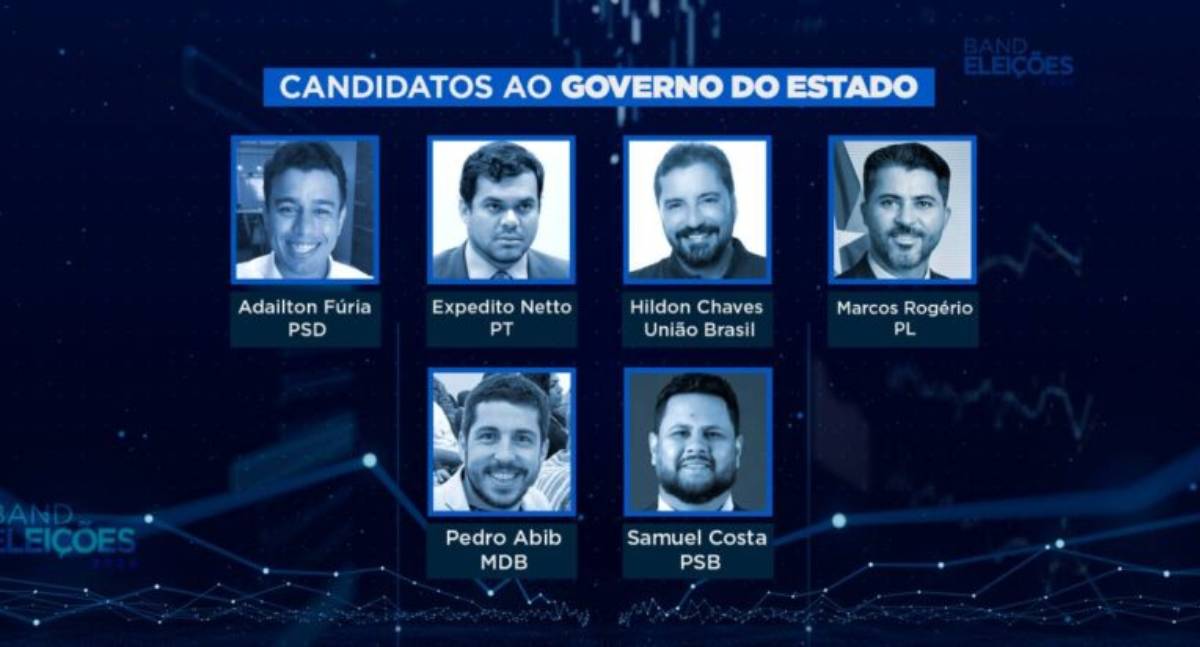 Candidatos ao governo de Rondônia trocam farpas em debate acalorado