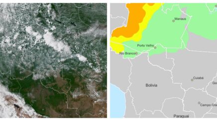 Rondônia tem previsão de pancadas de chuva e maior atenção para o oeste e noroeste