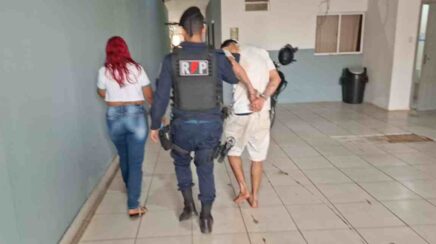 Casal é detido com objetos furtados durante ação do 1º BPM em Porto Velho