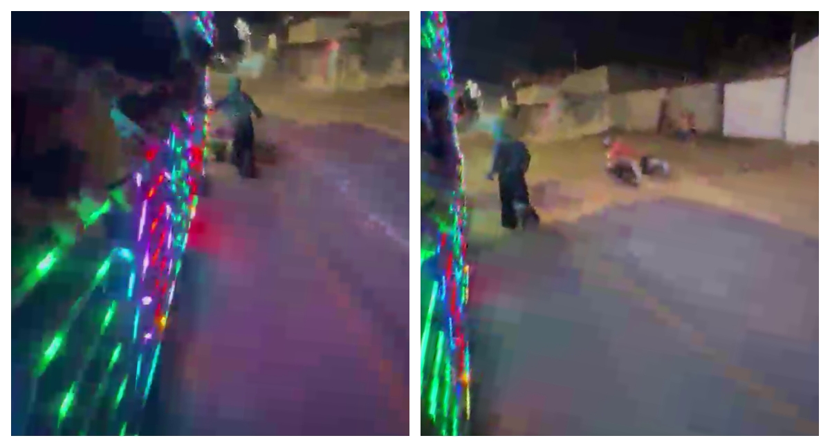 Motociclista morre após cair na frente de Carreta Furacão [Vídeo]