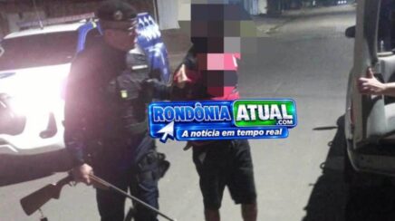 Comerciante é preso pela Polícia Militar após denúncia de porte de arma em estabelecimento