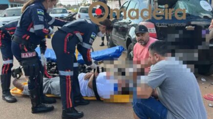 Condutora perde controle de direção e bate em carro estacionado na zona Leste