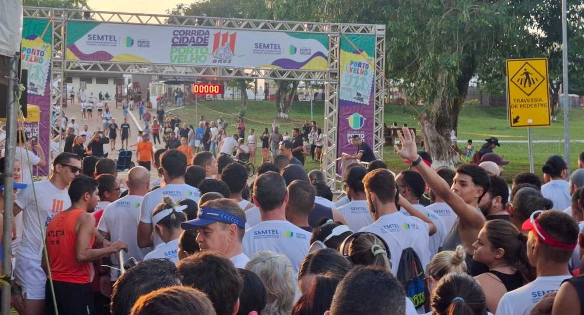 Corrida de Porto Velho terá 3 mil participantes