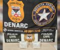 Denarc e Receita Federal apreendem skunk em transportadora em Ji-Paraná