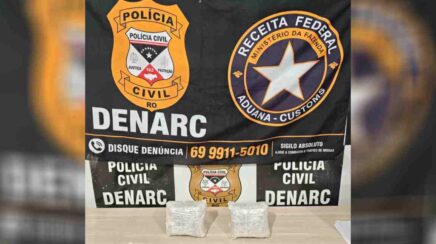 Denarc e Receita Federal apreendem skunk em transportadora em Ji-Paraná