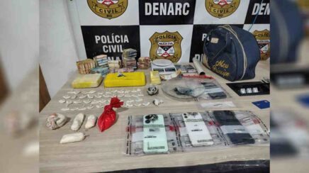 DENARC prende suspeito com drogas e R$ 31 mil no bairro Nacional, em Porto Velho