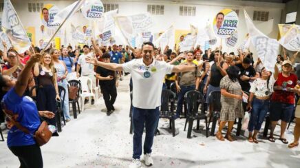 Eyder Brasil inaugura comitê e reúne apoiadores em Porto Velho