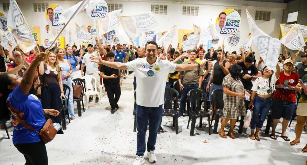 Eyder Brasil inaugura comitê e reúne apoiadores em Porto Velho