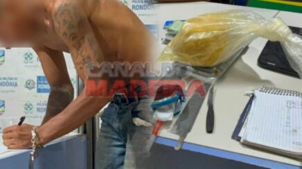 Foragido da Justiça é preso pela Polícia Militar por tráfico de drogas no bairro Castanheira