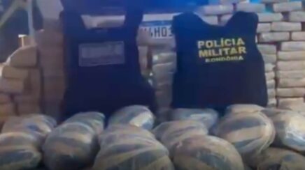 Forças de segurança apreendem cerca de 250 quilos de skunk em São Francisco do Guaporé