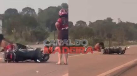 Grave acidente de trânsito deixa casal seriamente ferido após colisão com carreta na BR-364
