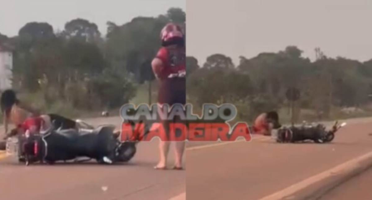 Grave acidente de trânsito deixa casal seriamente ferido após colisão com carreta na BR-364