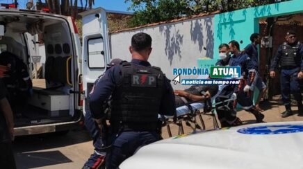 Homem é brutalmente agredido por vários indivíduos após perseguição de carro no bairro JK