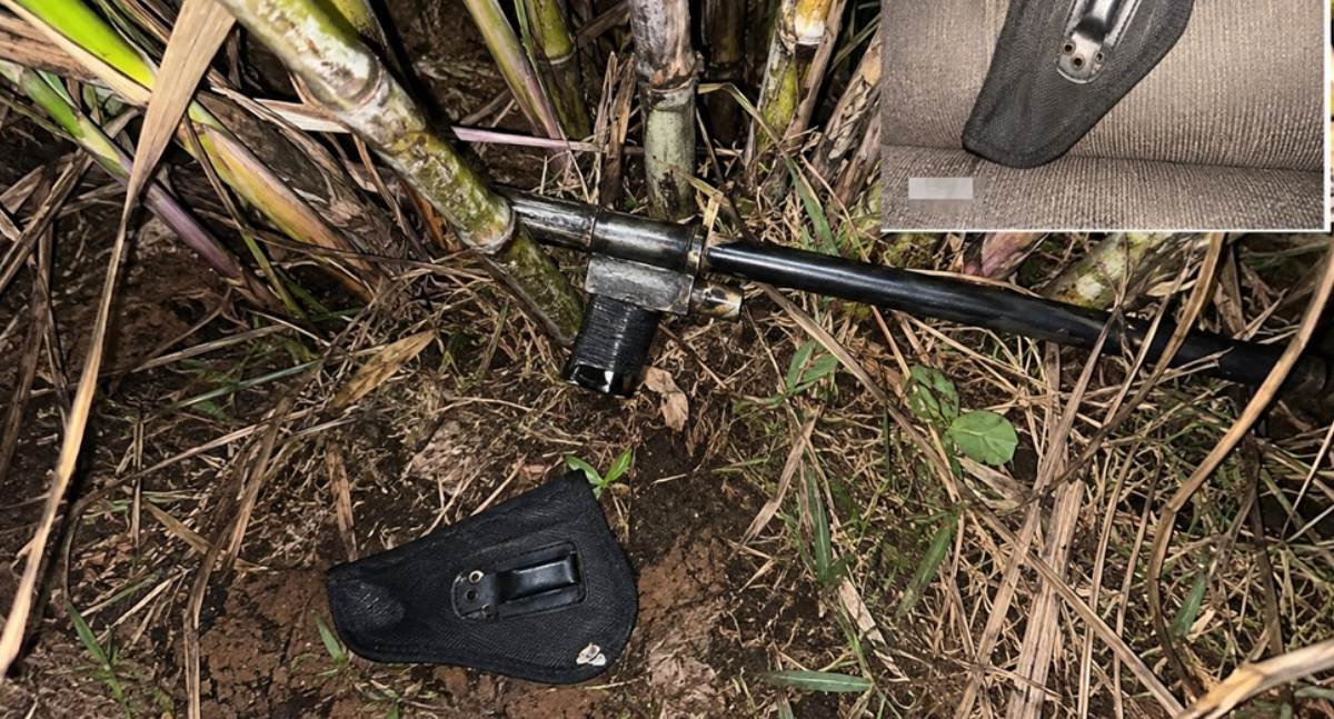 Homem é preso pela Polícia Militar após ameaçar testemunha com arma artesanal em RO