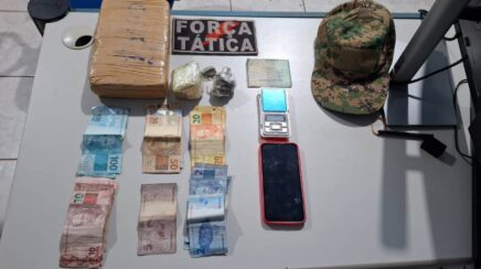 Homem é preso por tráfico de drogas com maconha e balança de precisão na Zona Leste de Porto Velho