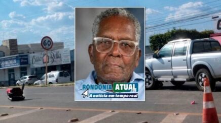 Idoso de 87 anos morre após grave acidente entre caminhonete e triciclo na BR-364