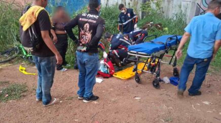 Jovem é encontrada ferida embaixo de viaduto e socorrida pelo Samu
