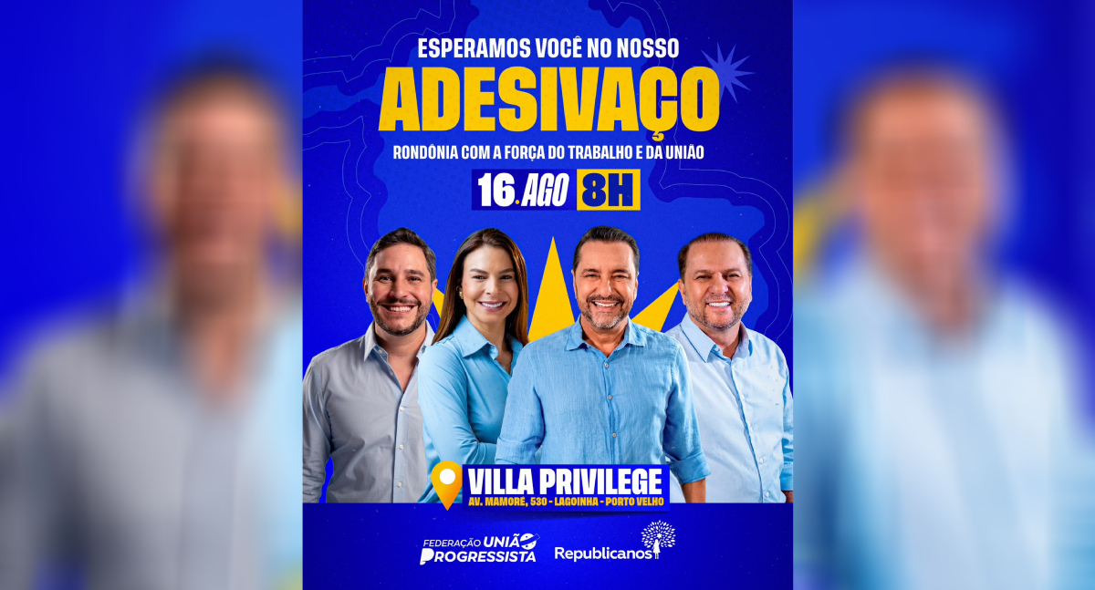Mariana Carvalho faz adesivaço em Porto Velho neste domingo