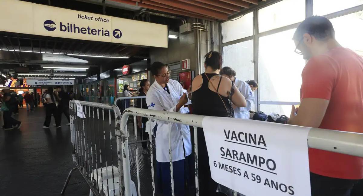 Ministério da Saúde reforça chamamento para vacina contra o sarampo