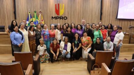 MPRO recebe encontro com representante do Instituto Maria da Penha para fortalecer ações de prevenção à violência contra a mulher