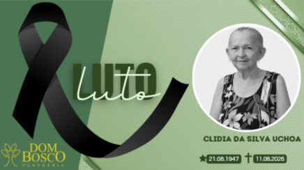Nota de Pesar: CLIDIA DA SILVA UCHOA